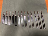 Set of chromatic tuning forks, RAGG Tuning Forks (United Kingdom), Blue metal and velvet, United Kingdom